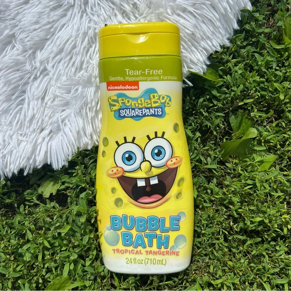 Nickelodeon Kids SpongeBob SquarePants Tropical Tangerine Bubble Bath NEW HTF